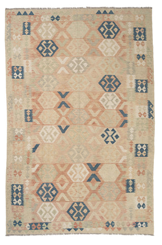 Kilim Afegão 290x198 cm.