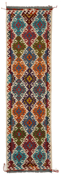 Kilim Afegão 297x84 cm.