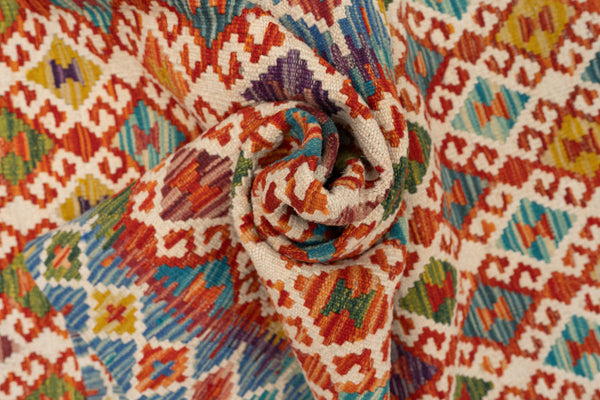 Kilim Afegão 291x87 cm.
