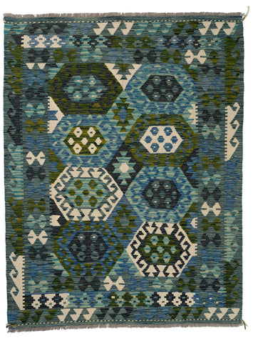 Kilim Afegão 198x150 cm.