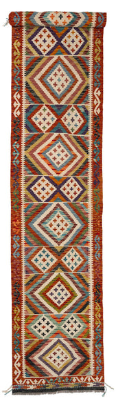 Kilim Afegão 487x80 cm.