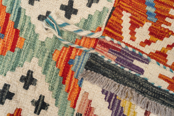Kilim Afegão 487x80 cm.