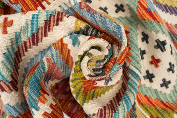 Kilim Afegão 487x80 cm.