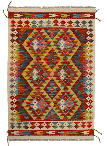 Kilim Afegão 128x83 cm.