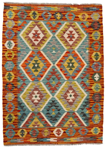 Kilim Afegão 125x88 cm.