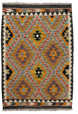 Kilim Afegão 123x84 cm.