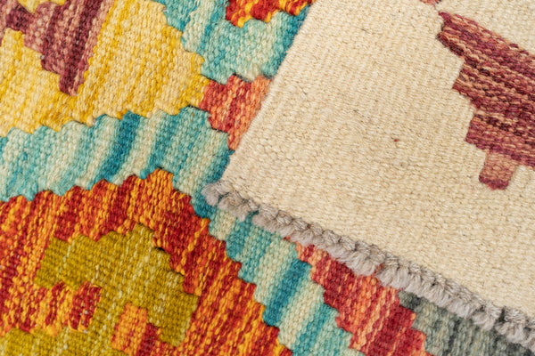 Kilim Afegão 198x98 cm.