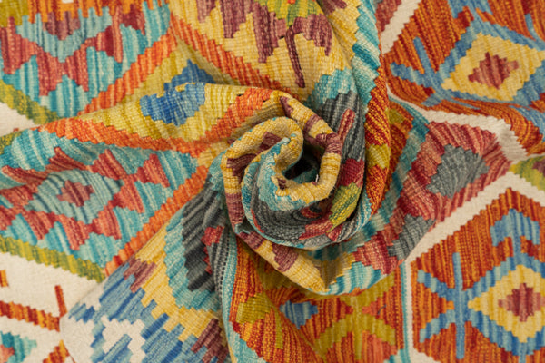 Kilim Afegão 198x98 cm.