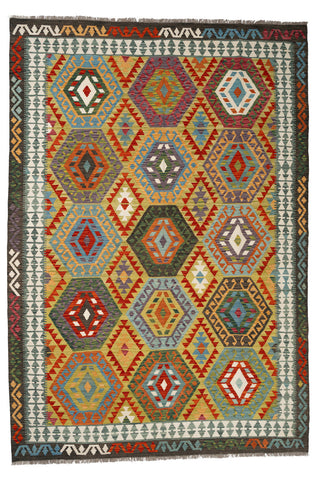 Kilim Afegão 290x206 cm.