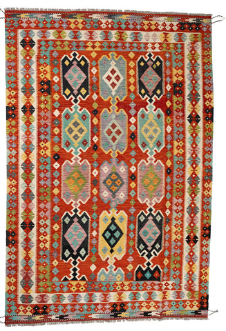 Kilim Afegão 305x212 cm.