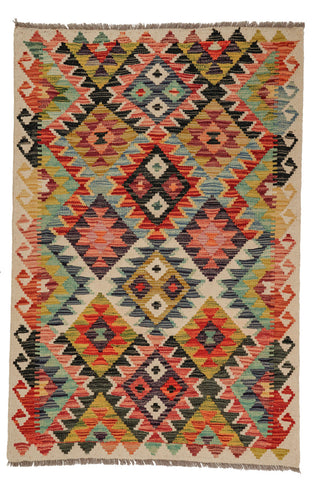 Kilim Afegão 128x87 cm.