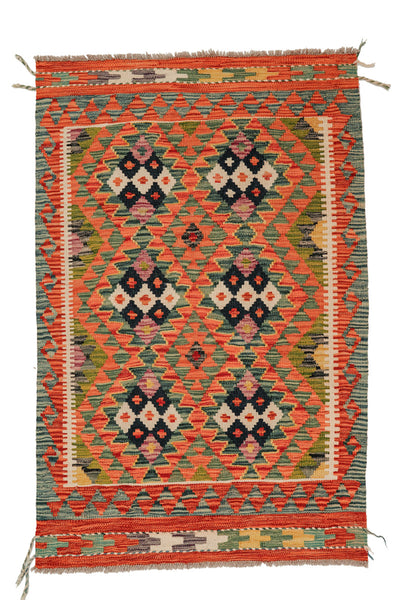 Kilim Afegão 130x84 cm.