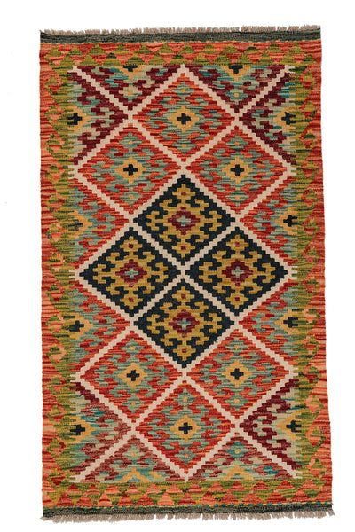 Kilim Afegão 131x77 cm.