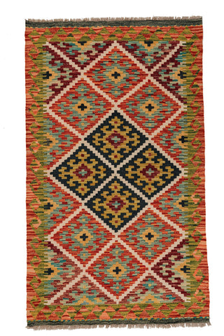 Kilim Afegão 131x77 cm.