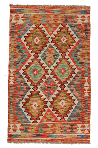Kilim Afegão 133x80 cm.