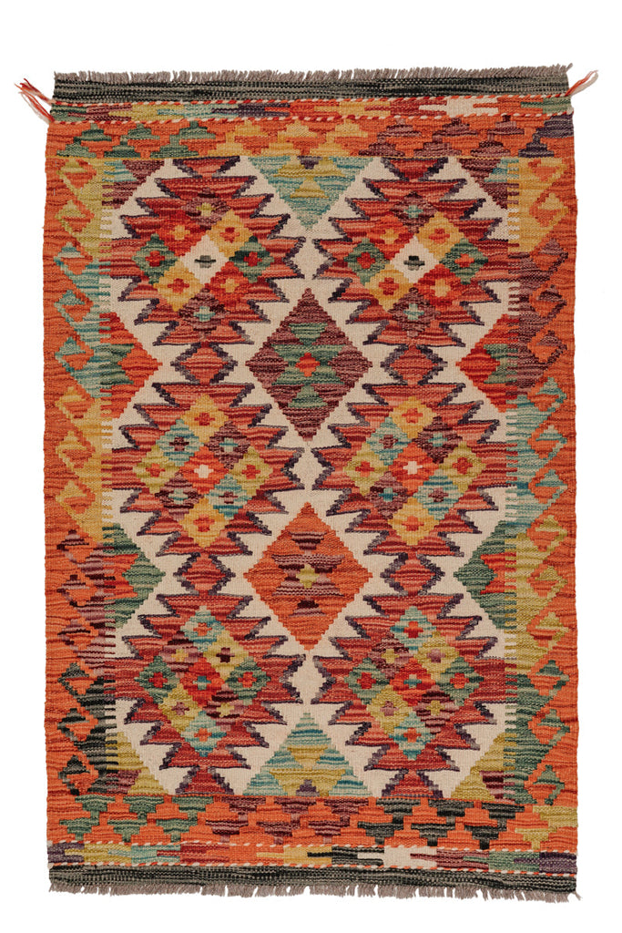 Kilim Afegão 121x80 cm.