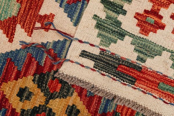 Kilim Afegão 252x180 cm.