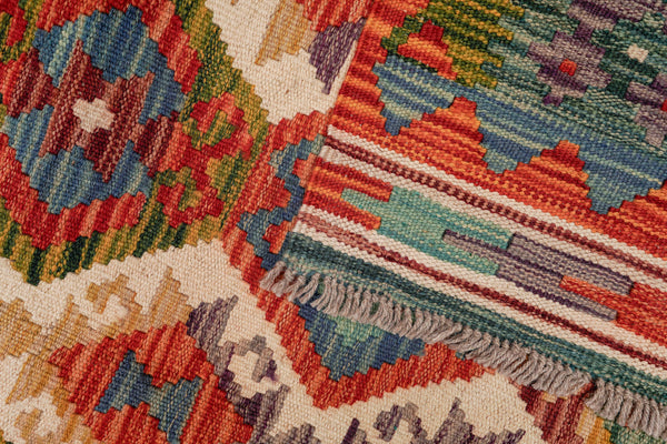 Kilim Afegão 260x174 cm.