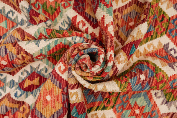 Kilim Afegão 260x174 cm.