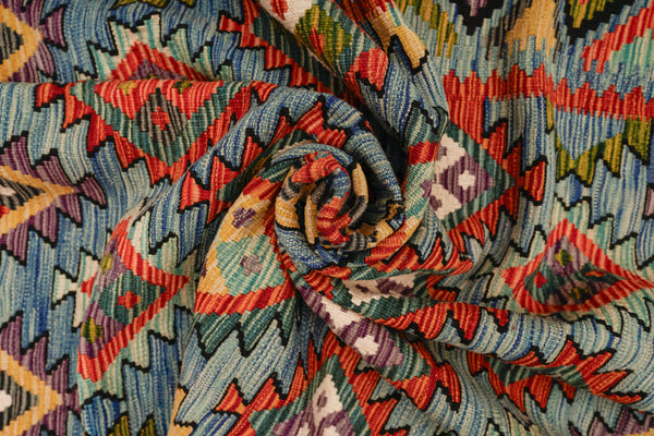 Kilim Afegão 268x168 cm.