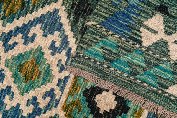 Kilim Afegão 245x173 cm.