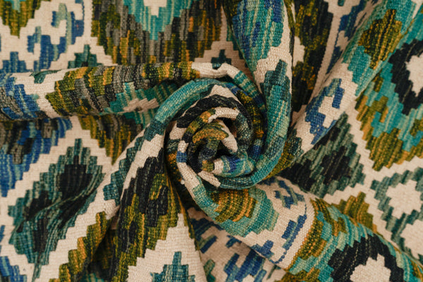 Kilim Afegão 245x173 cm.