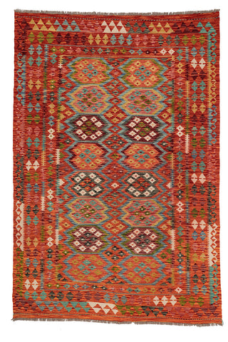 Kilim Afegão 242x167 cm.
