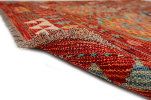 Kilim Afegão 242x167 cm.