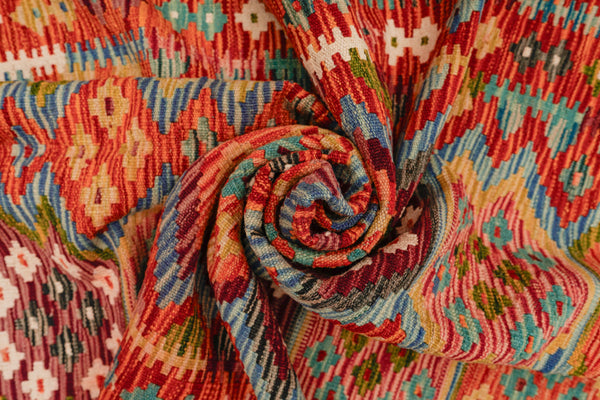 Kilim Afegão 242x167 cm.