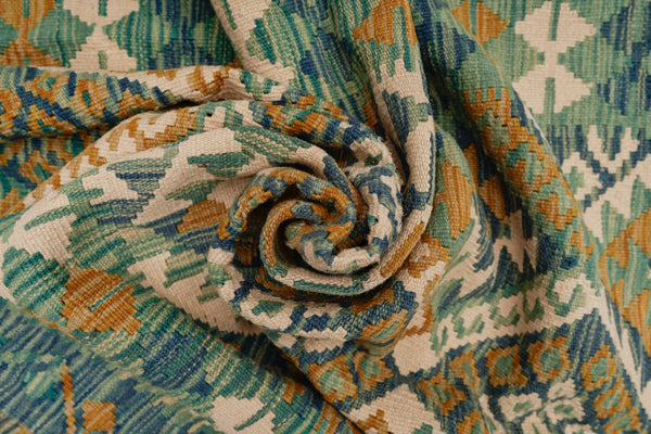 Kilim Afegão 198x124 cm.