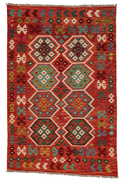 Kilim Afegão 189x127 cm.