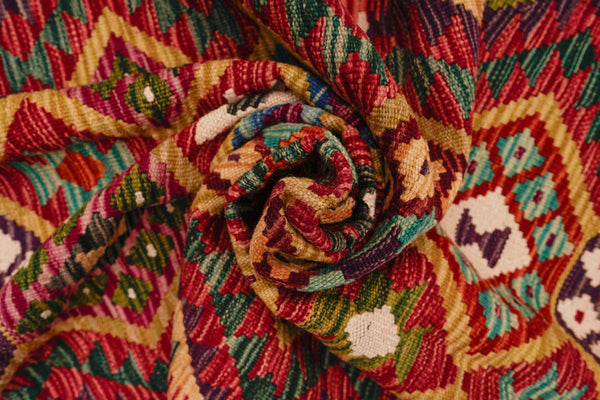 Kilim Afegão 188x123 cm.