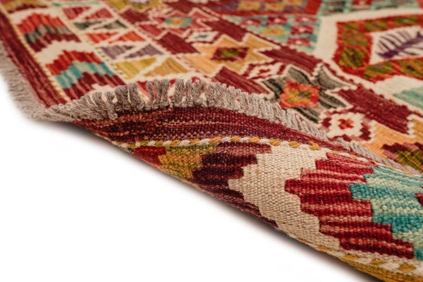 Kilim Afegão 195x126 cm.