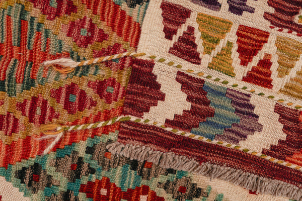 Kilim Afegão 195x126 cm.