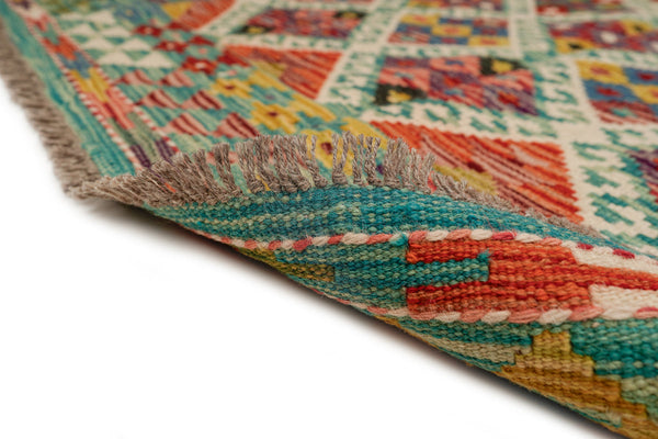 Kilim Afegão 195x124 cm.