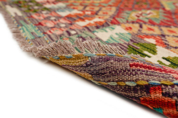 Kilim Afegão 185x122 cm.