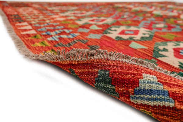 Kilim Afegão 296x198 cm.