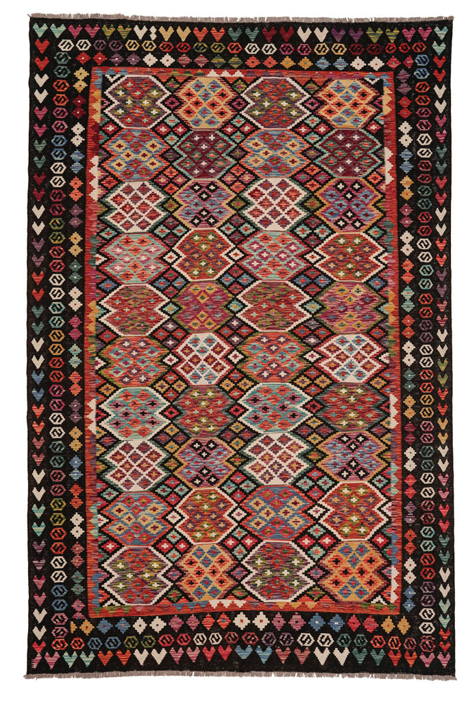 Kilim Afegão 300x205 cm.