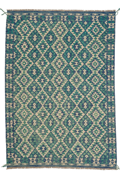Kilim Afegão 242x175 cm.