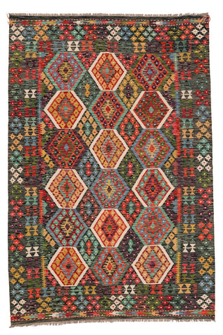Kilim Afegão 250x173 cm.