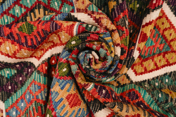 Kilim Afegão 250x173 cm.