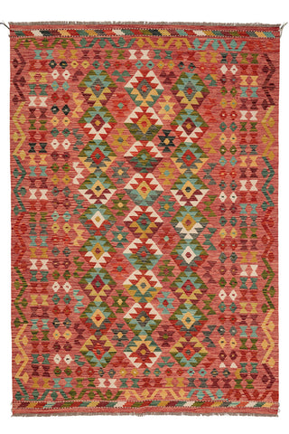 Kilim Afegão 245x173 cm.