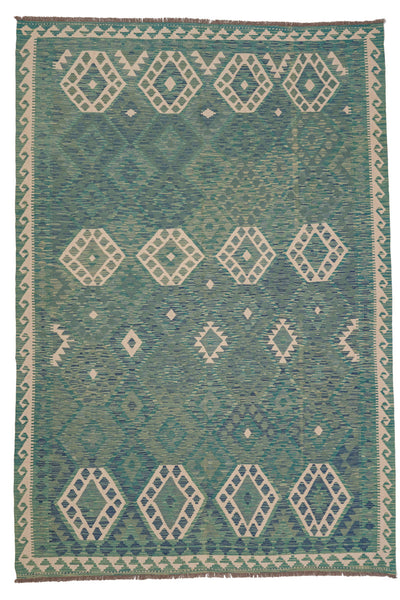 Kilim Afegão 295x208 cm.