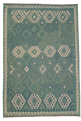Kilim Afegão 295x208 cm.