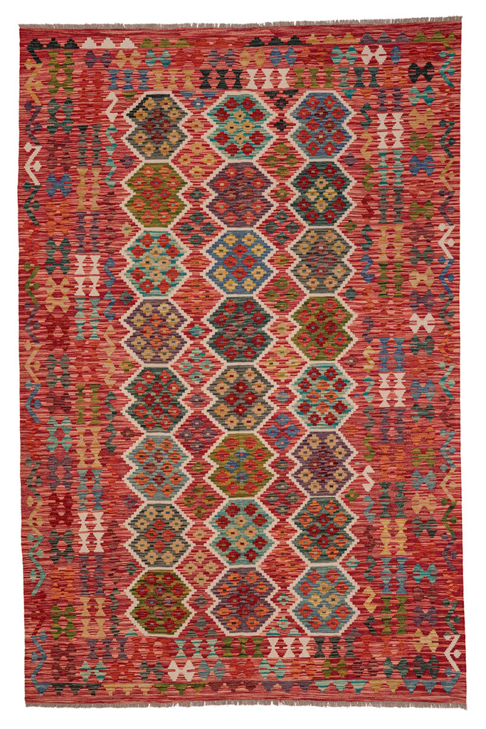 Kilim Afegão 299x204 cm.