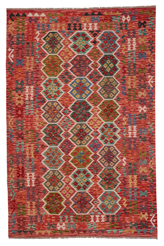 Kilim Afegão 299x204 cm.