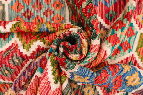 Kilim Afegão 299x204 cm.