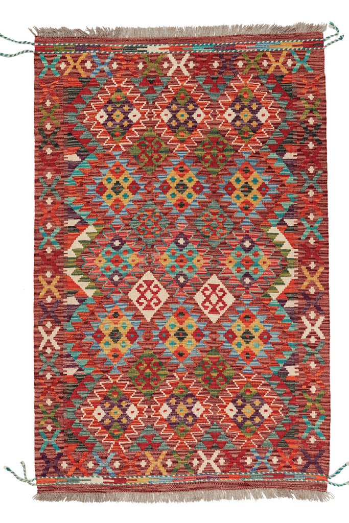Kilim Afegão 158x102 cm.