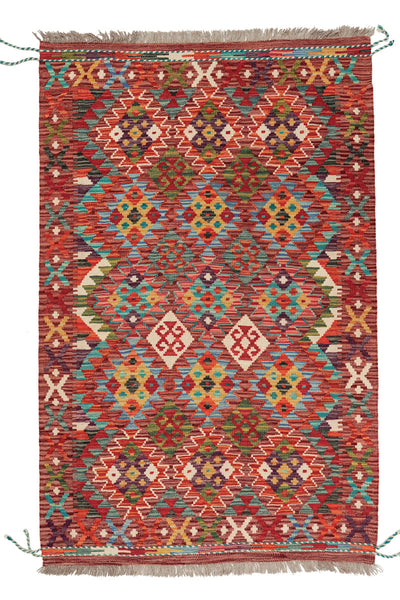Kilim Afegão 158x102 cm.