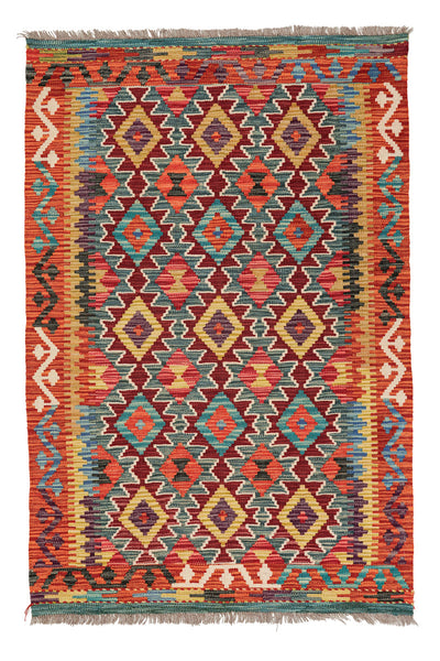 Kilim Afegão 149x101 cm.
